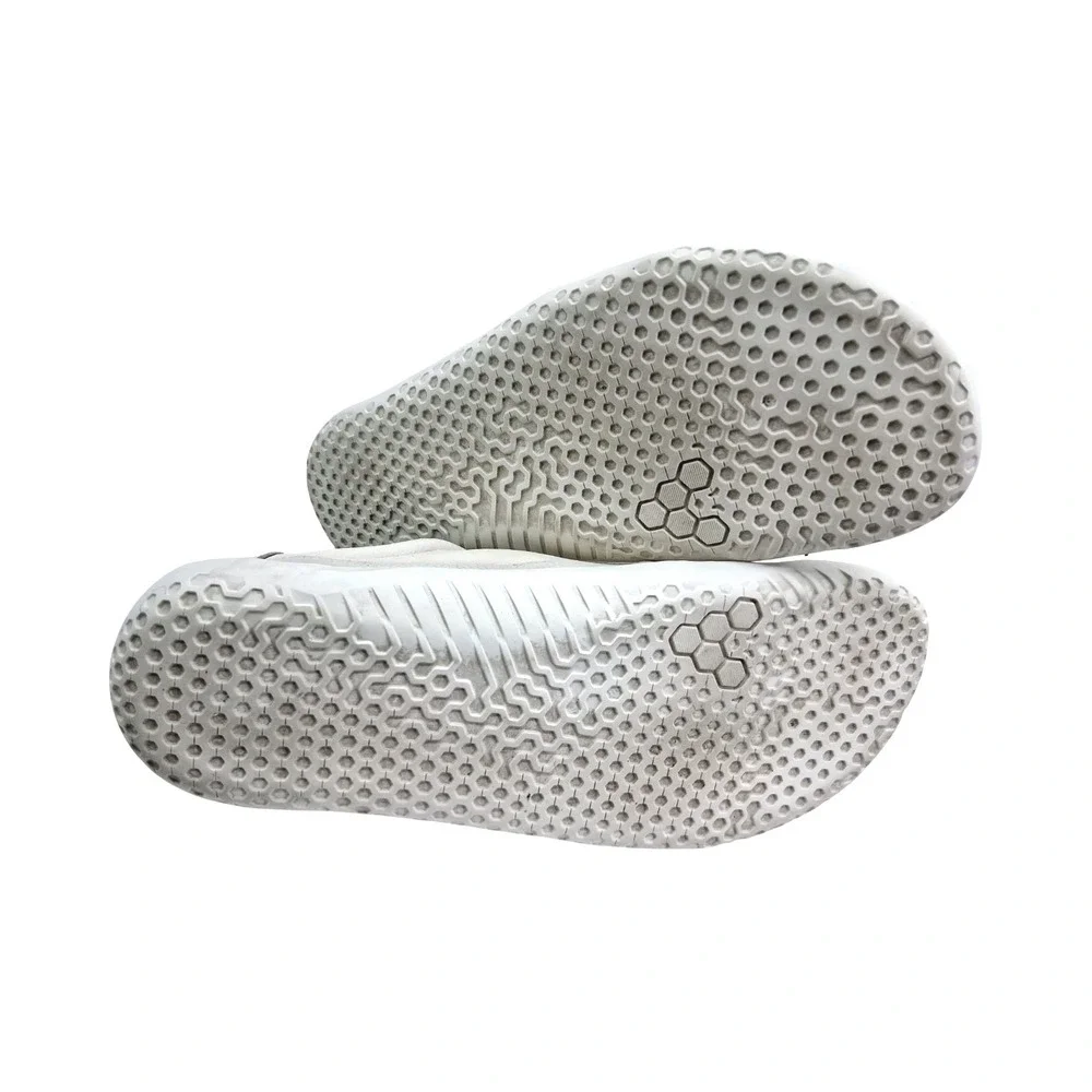 Vivobarefoot Shoes Mens Size 9 White Leather Low Top Barefoot Casual Sneakers